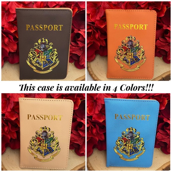 Harry Potter Hogwarts House Crest Passport Cover - Picture 12 of 14